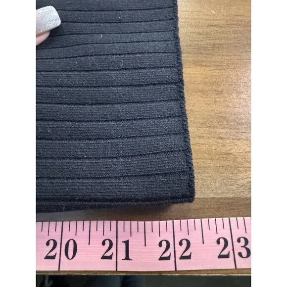 Everlane Womens Medium Ribbed Knit Sweater Wool Academia Minimalist Capsule Chic - Picture 5 of 6